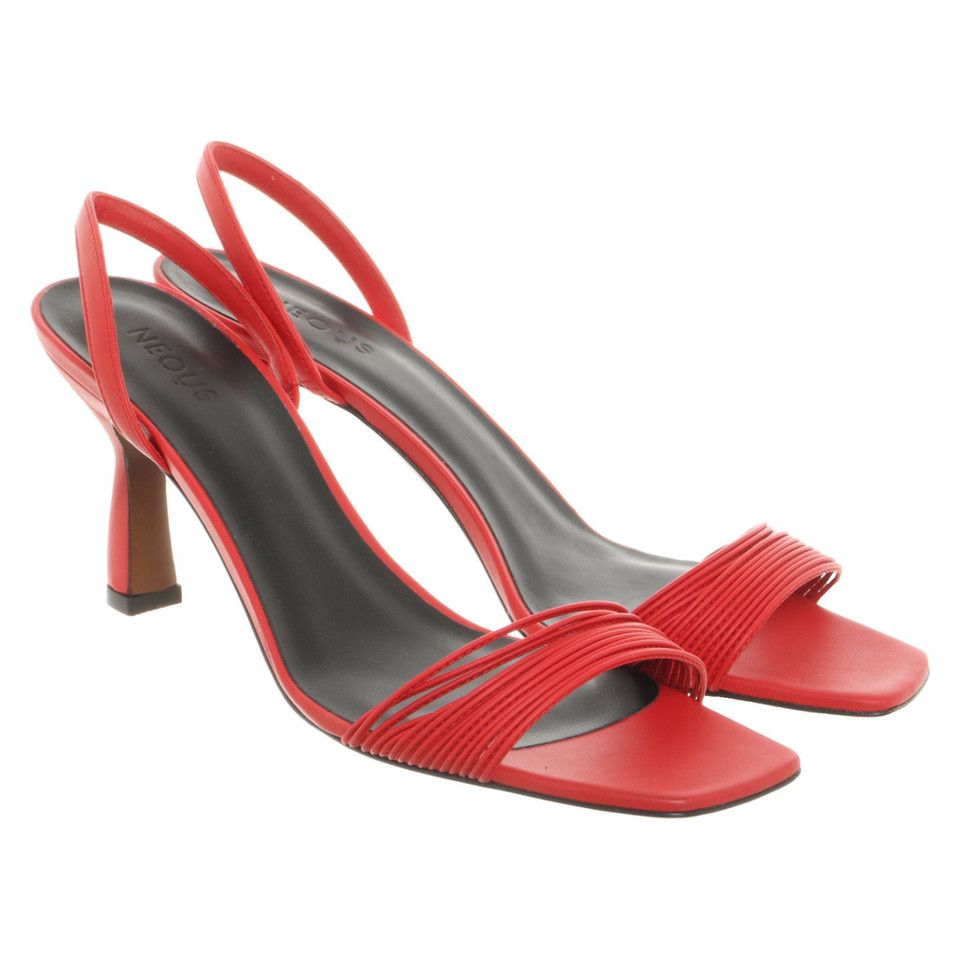 Neous Sandals Leather in Red
