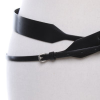 Helmut Lang Belt Leather in Black