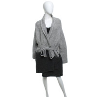 Zadig & Voltaire Knitted coat in grey