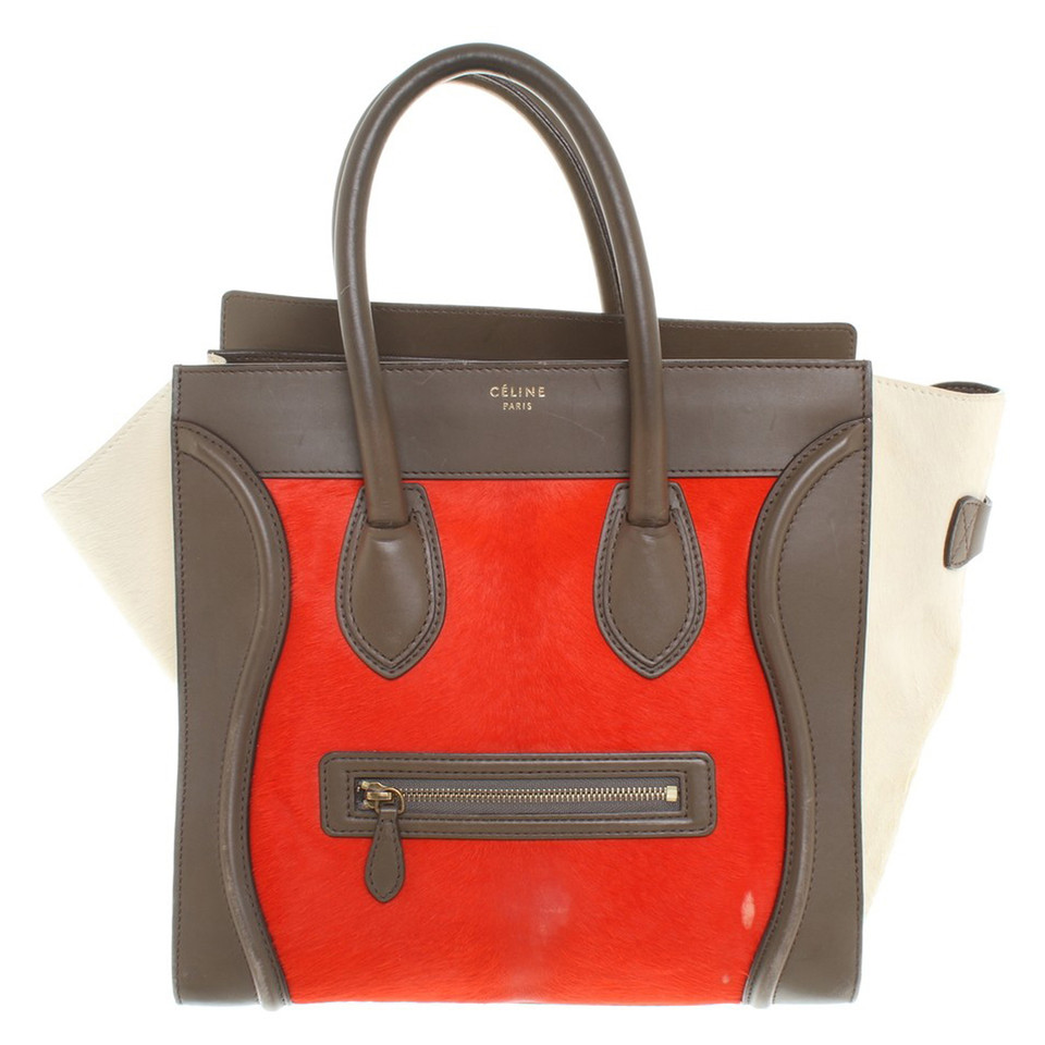 Céline Boston Bag Leather