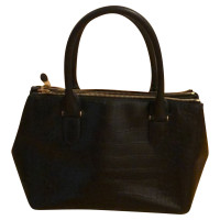 Polo Ralph Lauren Handbag Leather in Black