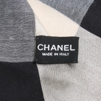 Chanel Foulard en beige / noir