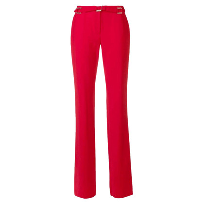 Versace Paire de Pantalon en Rouge