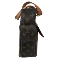 Louis Vuitton Schoudertas Leer in Bruin