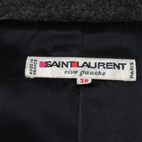 Saint Laurent Jacke/Mantel in Grau