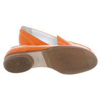 Walter Steiger Slippers/Ballerinas Leather in Orange