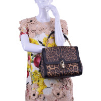 Dolce & Gabbana Borsa con Leopard Print