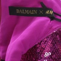 Balmain X H&M Abito con paillettes trim