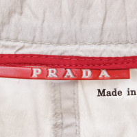 Prada 7 / 8-trousers in cream