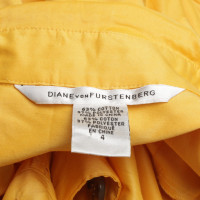 Diane Von Furstenberg "Rosina" dress in yellow