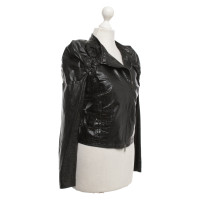 Miu Miu Leather jacket in black