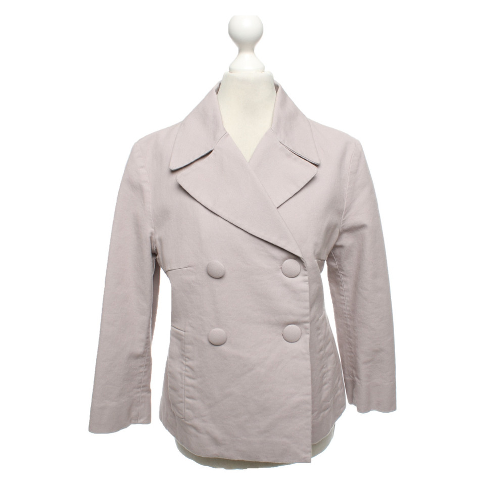 Miu Miu Blazer aus Baumwolle in Rosa / Pink