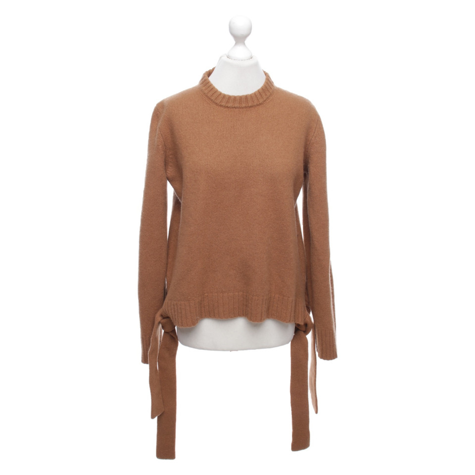 Msgm Tricot en Laine en Marron