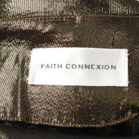 Faith Connexion Jupe en Doré