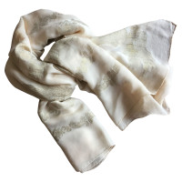 Alexander McQueen Scarf/Shawl Silk in Cream