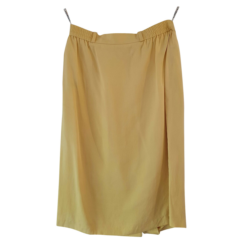 Givenchy Skirt Silk in Yellow