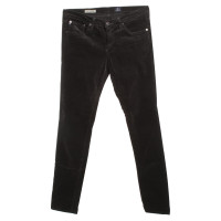 Adriano Goldschmied Velvet pants in anthracite