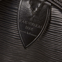 Louis Vuitton Keepall 45 Leer in Zwart