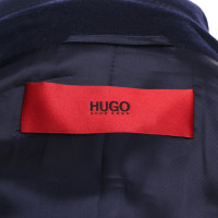 Hugo Boss Mantel in Marineblau