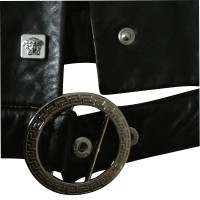 Versace leather jacket