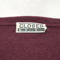 Closed Knitwear Wool in Bordeaux