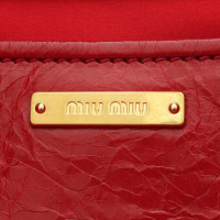 Miu Miu Handtasche in Rot
