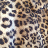 Marc Cain camicetta di seta con motivo leopardo