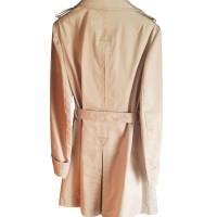 Patrizia Pepe Jacke/Mantel aus Baumwolle in Beige