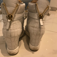 Giuseppe Zanotti White Boots by Guiseppe Zanotti