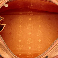 Mcm Visetos Leather Handbag