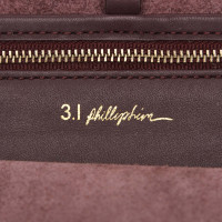 Phillip Lim Leather Foldover clutch