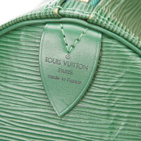 Louis Vuitton Keepall 55 in Pelle in Verde
