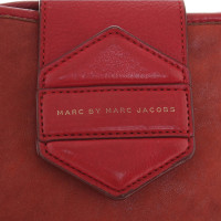 Marc By Marc Jacobs Lederen handtas in het rood
