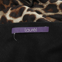 Laurèl Scarf with leopard pattern