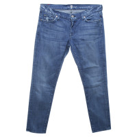 7 For All Mankind Jeans in Mittelblau