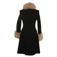 Other Designer VDP coat with fox fur trimming