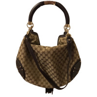 Gucci Indy Bag Leather in Brown