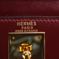 Hermès Kelly Bag 28 in Pelle in Bordeaux