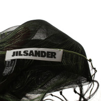 Jil Sander Tissu en noir/vert