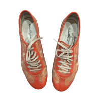 Salvatore Ferragamo Sneakers in orange