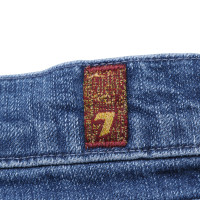 7 For All Mankind Jeans in Blau