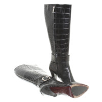 Aigner Black leather boot