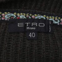 Etro maglione maglia in oliva