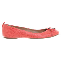 Tory Burch Slippers/Ballerinas Leather in Red