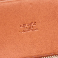 Hermès Herbag 31 aus Canvas in Beige