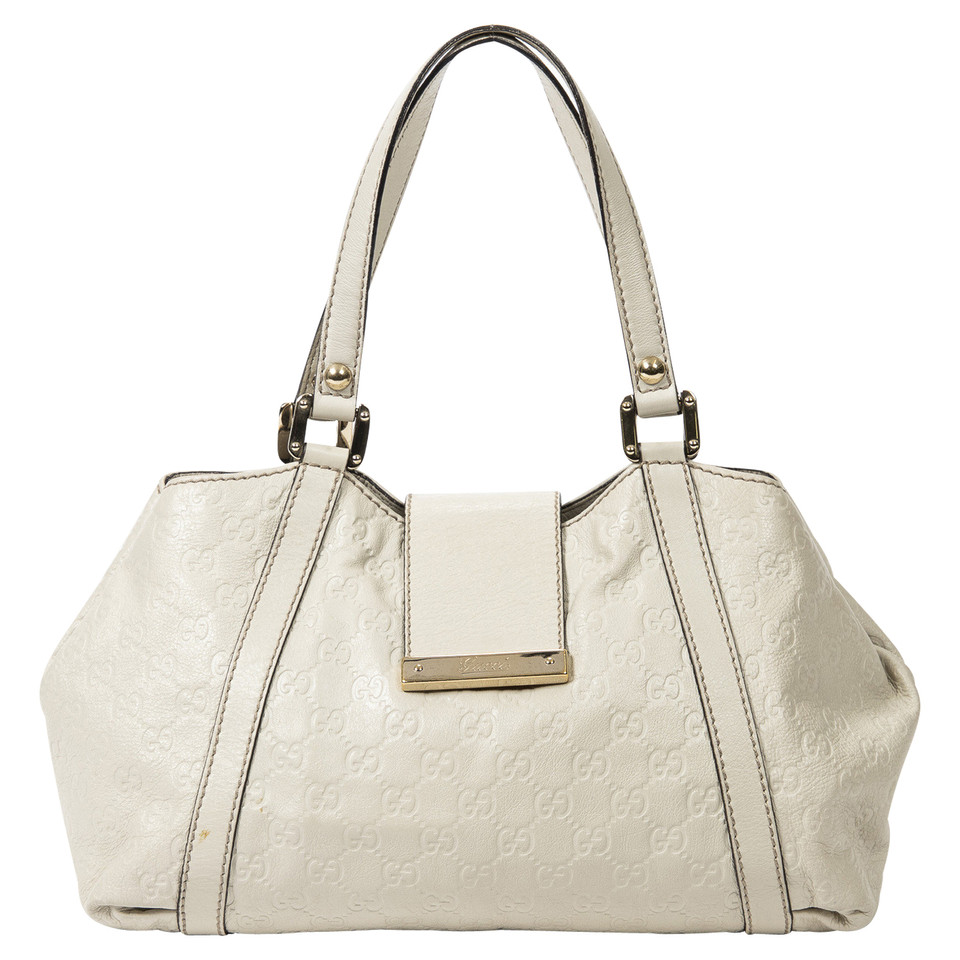 Gucci Lady Web Bag Leather in White