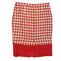 Moschino skirt wool with Pepita pattern