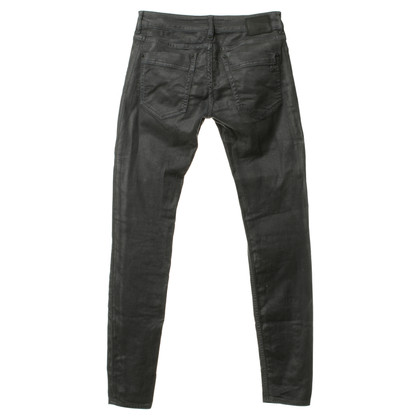 Drykorn Anthracite-coloured jeans with coating