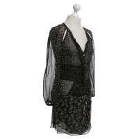 Isabel Marant Etoile Kleid in Schwarz/Weiß