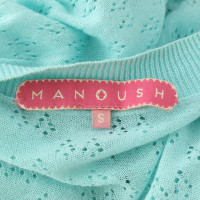 Manoush Pull en turquoise
